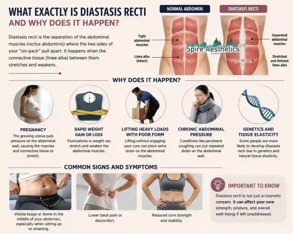 What Exactly Is Diastasis Recti and Why Does It Happen Amersham?