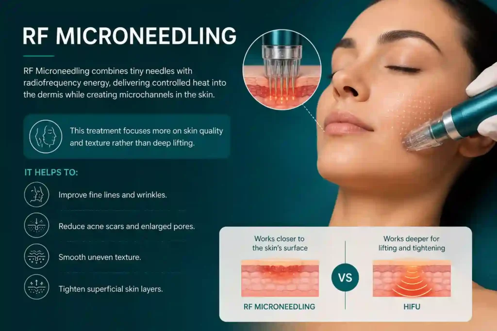 What Does RF Microneedling Do That HIFU Alone Cannot Amersham