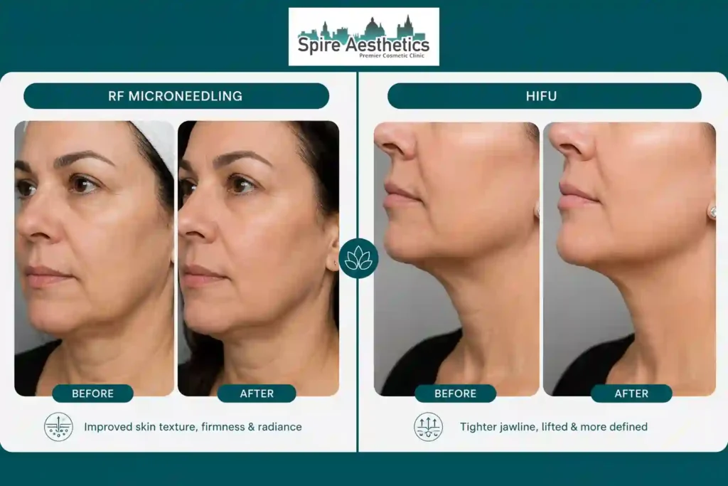 Can RF Microneedling and HIFU Be Combined Amersham?